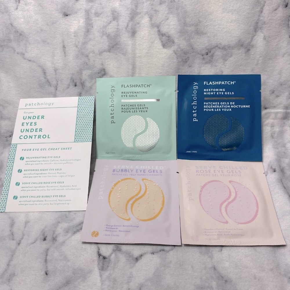 Patchology Eye Collection Set-4 Pairs Eye Gels & Roll-On Eye Serum-5pc-BOXED-NEW - Picture 6 of 12